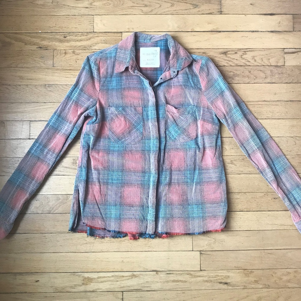 Free People (We The Free) Corduroy Button-Down